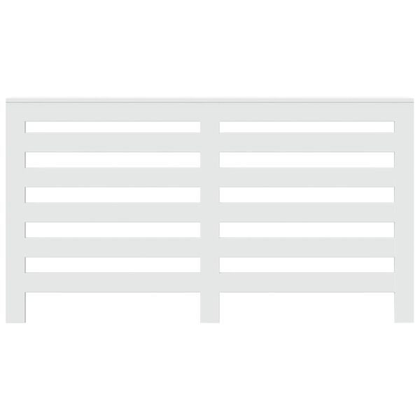 vidaXL Radiatorombouw 149x20x82 cm bewerkt hout wit