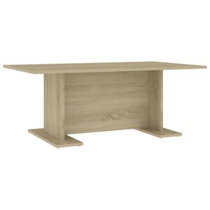 vidaXL Salontafel 103,5x60x40 cm bewerkt hout sonoma eikenkleurig