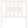vidaXL Hoofdbord 96x4x100 cm massief grenenhout wit