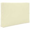 vidaXL Buiten bankkussen 3 pcs Cr&egrave;me Polyester