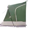 vidaXL Achterkleptent met dak Groen 285 x 255 x 245 cm taft