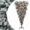 vidaXL Kunstkerstboom met kerstbal 120 cm 150 LED's Warmwit