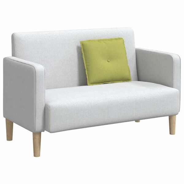 vidaXL Rugkussen Lichtgroen 50 x 19 x 45 cm Stof