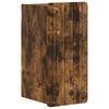 vidaXL Badkamer wandkast ZWOLLE Gerookt eiken 30 x 31 x 63 cm