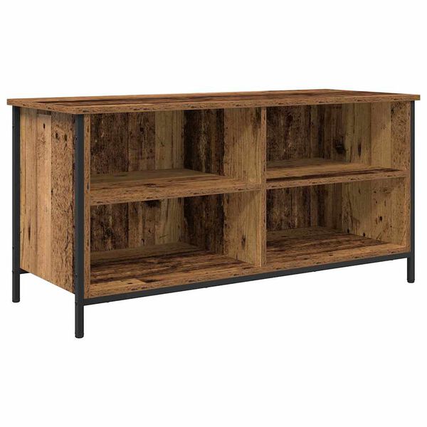 vidaXL TV-kast Oud Hout 100 x 40 x 50 cm Bewerkt hout