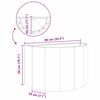 vidaXL Plantenbak Roestig 90 x 45 x 50 cm Cortenstaal