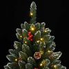 vidaXL Kunstkerstboom met 300 LED's 210 cm