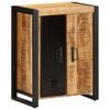vidaXL Dressoir 55x35x70 cm massief ruw mangohout