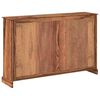 vidaXL Schoenenkast 140x35x90 cm massief acaciahout
