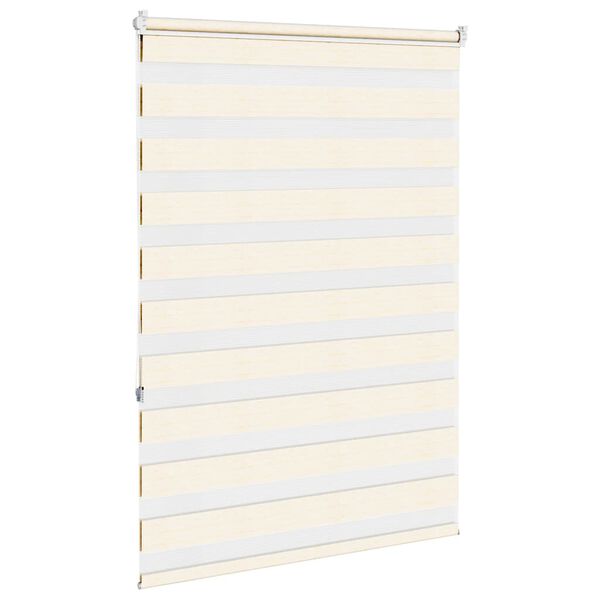 vidaXL Zebra Blind 105x150cm stofbreedte 100,9cm polyester marmerbeige