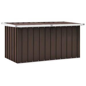 vidaXL Tuinbox Bruin 129x67x65 cm