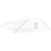 vidaXL Tuinkas met stalen frame 96 m&sup2; 16x6x2,85 m wit