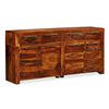 vidaXL Dressoir 160x35x75 cm massief acaciahout