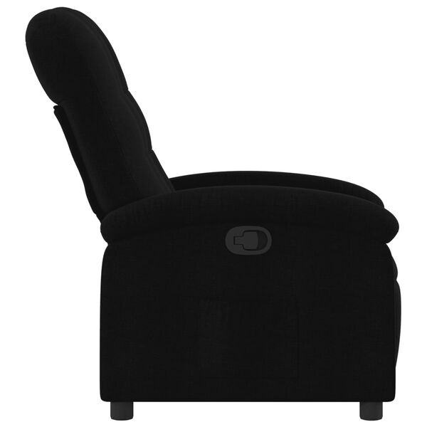 vidaXL Relaxfauteuil Zwarte Stof