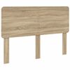 vidaXL Hoofdbord Sonoma Eiken Bewerkt hout