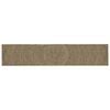 vidaXL Vloerkleden Naturel en Zwart 80 x 400 cm Jute