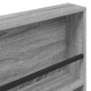 vidaXL Tijdschrift Rek 2 pcs Grijs Sonoma 60 x 12 x 70 cm Bewerkt hout