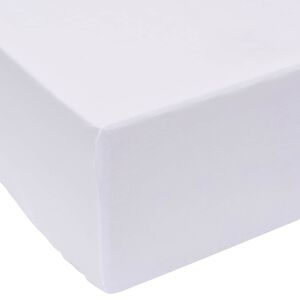 vidaXL Beddengoed Wit 200 x 160 cm Katoen