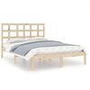 vidaXL Bedframe massief hout 150x200 cm