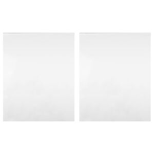 vidaXL Spiegelfolies 2 stuks zelfklevend 60x100 cm PET