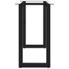 vidaXL Eettafelpoot O-frame 120x50x72 cm