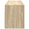 vidaXL Badkamerwandkast 100x25x30 cm bewerkt hout sonoma eikenkleurig
