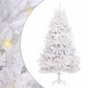 vidaXL Kunstkerstboom 300 LED's PVC en staal Wit