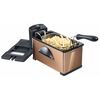 Bestron Friteuse met koude zone AF370CO 2000 W 3,5 L koperkleurig