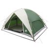 vidaXL Camping Tent met Regenhoes Waterdicht Groen 360 x 245 x 185 cm