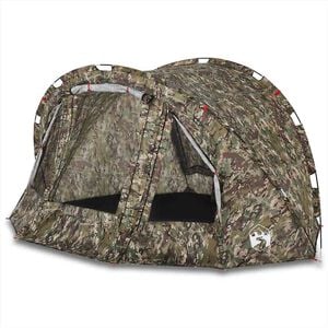 vidaXL Vistent 2-persoons waterdicht camouflage
