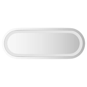 vidaXL LED Badkamer Spiegel Transparant 40 x 15 cm gehard glas
