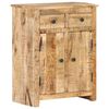 vidaXL Dressoir 59x35x75 cm ruw mangohout
