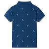 Kinderpoloshirt 140 donkerblauw
