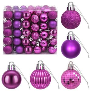 vidaXL Kerstballen set 150 st Lila 3 cm Polystyreen
