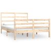 vidaXL Bedframe massief grenenhout 135x190 cm
