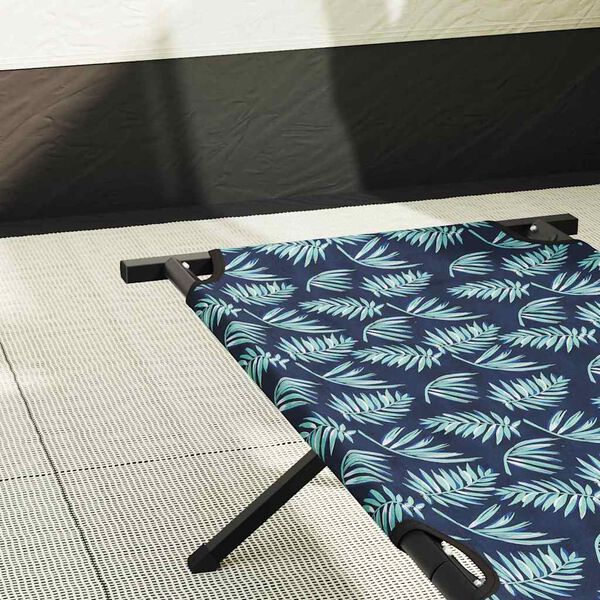 vidaXL Opvouwbaar Camping Bed Blad Bossen 193 x 69 x 45 cm Oxford stof