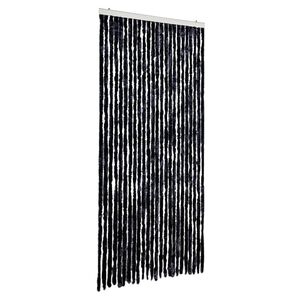 vidaXL Vliegengordijn 100x200 cm chenille antracietkleurig