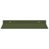 vidaXL Drijvende plank 4 pcs Olijf Groen 30 x 18 x 2,5 cm Staal