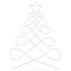 vidaXL Kerstboomvormige lamp met 144 LED Multikleur 80 x 56 cm PVC