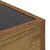 vidaXL Salontafel Oud hout 40 x 40 x 30 cm Bewerkt hout