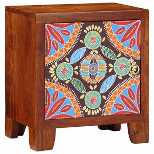 vidaXL Nachtkastje 40x30x45 cm massief acaciahout
