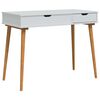 vidaxl Plafondtafel FAUSKE Wit 100 x 50 x 78 cm