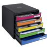 Exacompta Bureauladeblok Big-Box Plus Harlequin met 5 lades