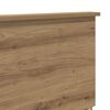 vidaXL Hoofdbord Artisan Eiken 200 cm Bewerkt hout