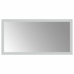 vidaXL LED Badkamer Spiegel Transparant 40 x 20 cm gehard glas