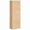 vidaXL Highboard artisanaal eikenkleurig 60 x 35 x 180 cm Bewerkt hout