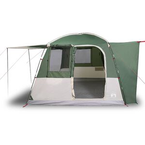 vidaXL Autotent 4-persoons waterdicht groen