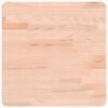 vidaXL Tafelblad vierkant 40x40x4 cm massief beukenhout