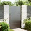 vidaXL Tuinpoort Zwart 105 x 175 cm Poedergecoat staal