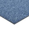 vidaXL Tapijttegels 20 st 5 m² 50x50 cm blauw